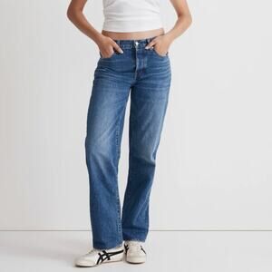 Madewell Low Slung Straight Jeans Size 28